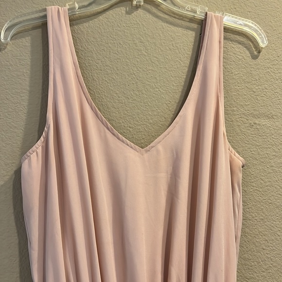 SHOW ME YOUR MUMU softest pale pink maxi dress. - Picture 7 of 11